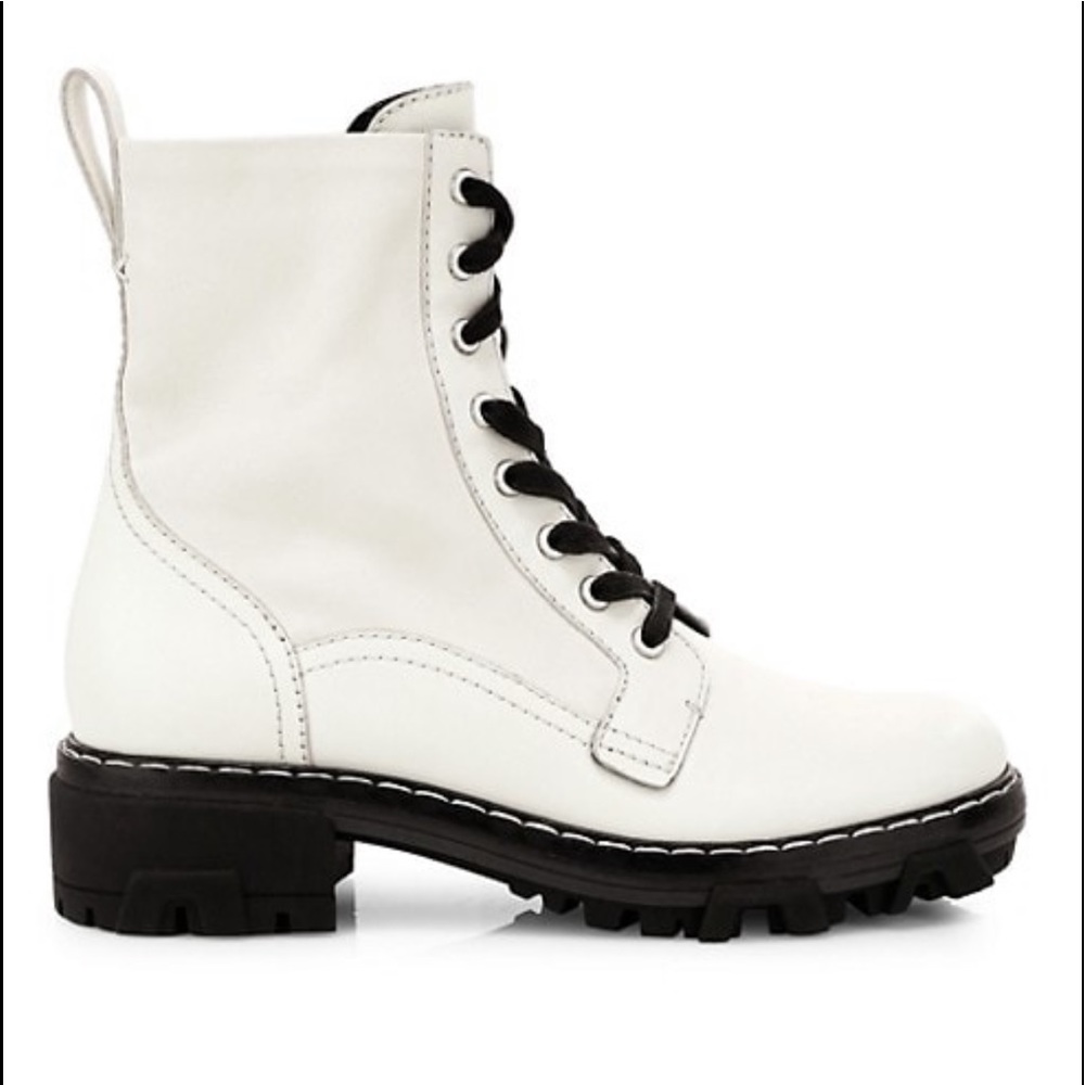 Rag and Bone Shiloh Boot  white